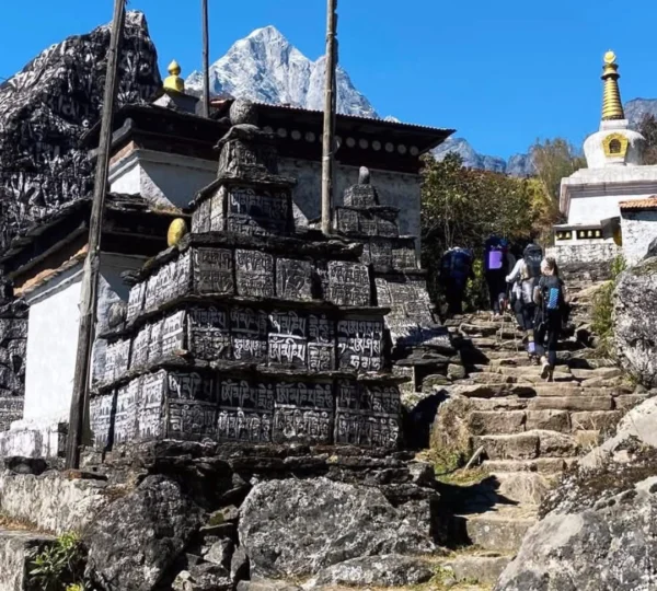 view from namche bazar
