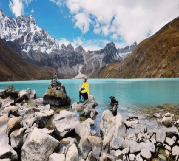 Scenic Gokyo Trek route showcasing Gokyo Ri, glaciers, and alpine lakes