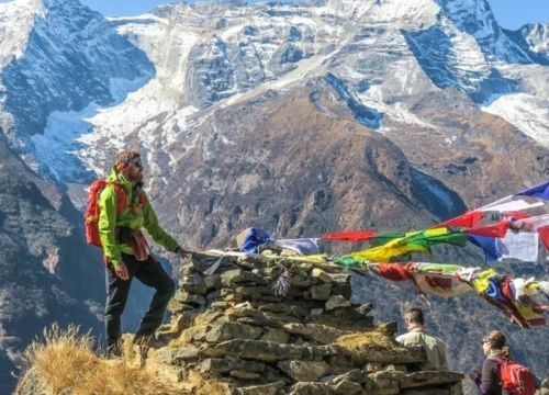 View from everest trekking Route