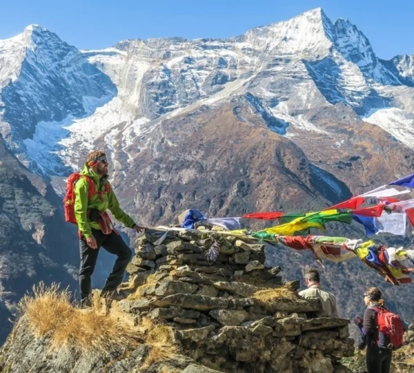View from everest trekking Route